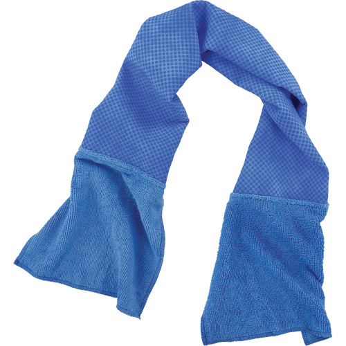 Serviette refroidissante et nettoyante d'usage multiple Chill-Its 6604, Bleu Groupe Belzile Dickner