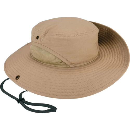 Chill-Its 8936 Lightweight Ranger Hat with Mesh Paneling, Khaki Groupe Belzile Dickner