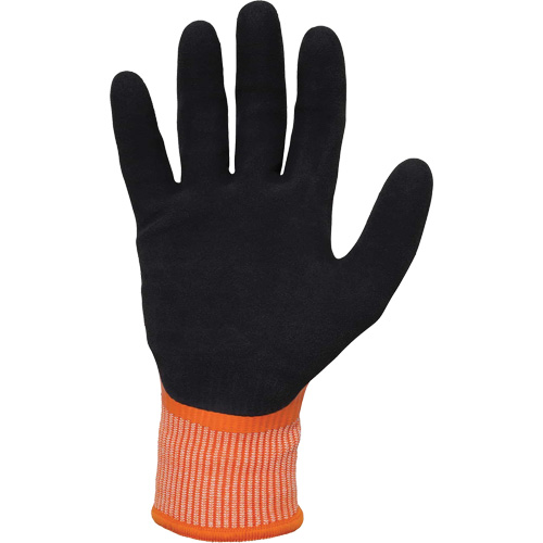 Gants de travail enduits et r&eacute;sistant &agrave; la coupe pour l'hiver ProFlex 7551, Taille Petit, Calibre 10/13, Rev&ecirc;tement Nitrile/Latex de caoutchouc, Enveloppe en PEHP, ASTM ANSI niveau A5/EN 388 niveau E Groupe Belzile Dickner
