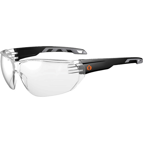 Skullerz VALI Frameless Safety Glasses, Clear Lens, Anti-Fog/Anti-Scratch, ANSI Z87+/Meets/Exceeds CSA Z94.3 Groupe Belzile Dickner