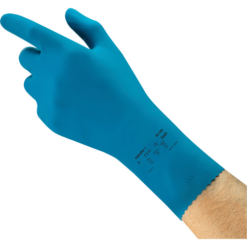 Gants r&eacute;sistants aux produits chimiques AlphaTec 88-356 pour l'industrie alimentaire, Taille 7, 12" lo, Latex de caoutchouc, 17 mils Groupe Belzile Dickner