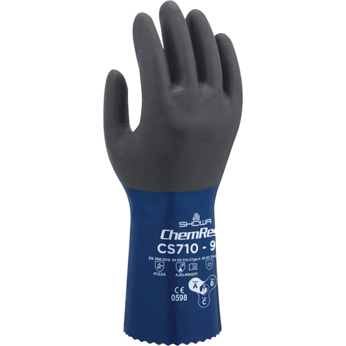 Gants r&eacute;sistants aux produits chimiques CS710, Taille 7, 12" lo, Polyester Groupe Belzile Dickner