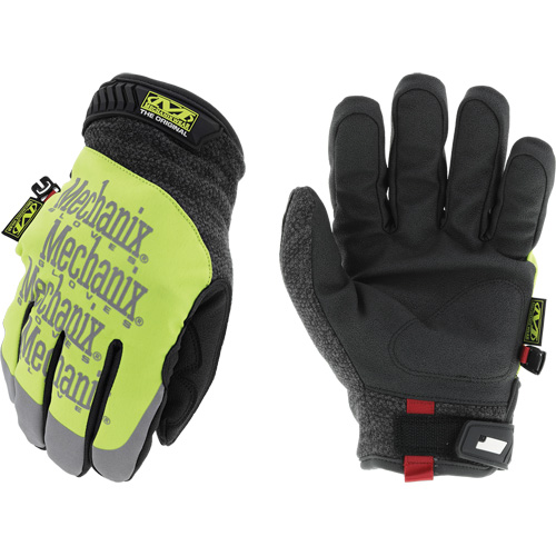 Coldwork Hi-Viz Winter Work Gloves, Size 8, ASTM ANSI Level A5 Groupe Belzile Dickner