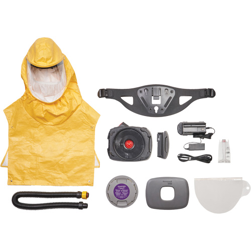 PA700 DECON PAPR Starter Kit with PA111, Lithium-Ion Battery Groupe Belzile Dickner