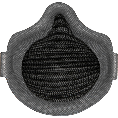 AirWave M Series Black Disposable Masks with SmartStrap&reg; & Full Foam Flange, N95, NIOSH Certified, Small Groupe Belzile Dickner