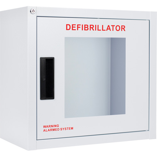 Grande armoire standard pour DEA avec alarme, Zoll AED Plus/Zoll AED 3/Cardio-Science/Physio-Control Pour, Non m&eacute;dical Groupe Belzile Dickner