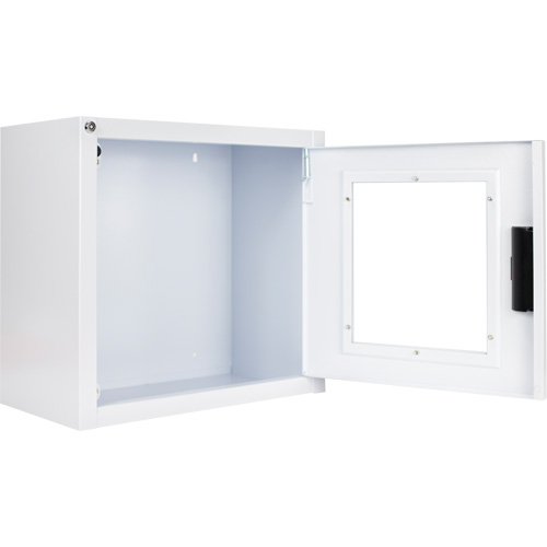 Grande armoire standard pour DEA avec alarme, Zoll AED Plus/Zoll AED 3/Cardio-Science/Physio-Control Pour, Non m&eacute;dical Groupe Belzile Dickner