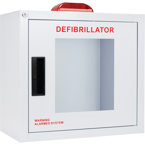 Standard Large AED Cabinet with Alarm & Strobe, Zoll AED Plus&reg;/Zoll AED 3/Cardio-Science/Physio-Control For, Non-Medical Groupe Belzile Dickner