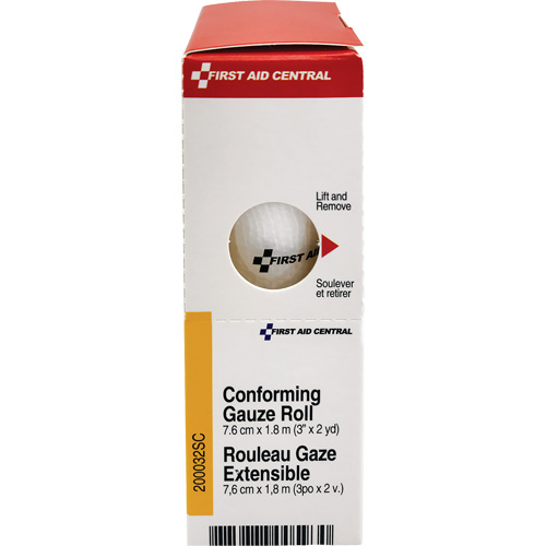Recharge de bandage en gaze &eacute;tirable et conforme SmartCompliance, Rouleau, 6' lo x 3" la, St&eacute;rile, Dispositif m&eacute;dical Classe 1 Groupe Belzile Dickner