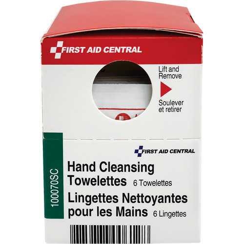 SmartCompliance&reg; Refill Cleansing Wipes, Towelette, Hand Cleaning Groupe Belzile Dickner