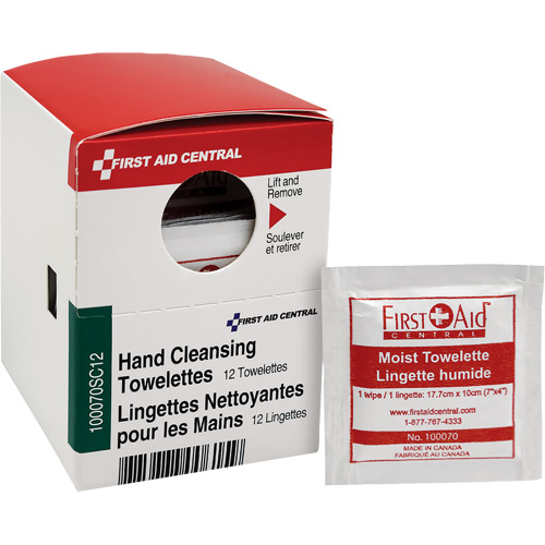 SmartCompliance&reg; Refill Cleansing Wipes, Towelette, Hand Cleaning Groupe Belzile Dickner
