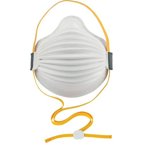 AirWave Disposable Respirator with SmartStrap&reg; & Full Foam Face Seal, P95, NIOSH Certified, Medium/Large Groupe Belzile Dickner