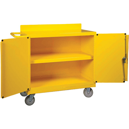 Chariot central de contr&ocirc;le des d&eacute;versements, 18" lo x 38,375" la x 36" h Groupe Belzile Dickner