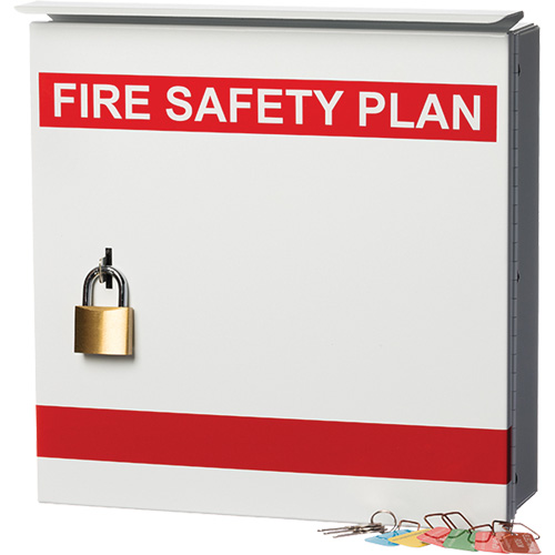 Fire Safety Plan Box Groupe Belzile Dickner