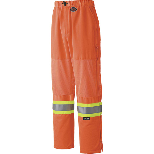 6001P Traffic Safety Pants, Polyester, X-Small, High Visibility Orange Groupe Belzile Dickner