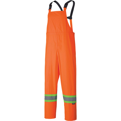 5598 Combinaison de pluie imperm&eacute;able et l&eacute;g&egrave;re, Polyester/PVC, Petit, Orange haute visibilit&eacute; Groupe Belzile Dickner