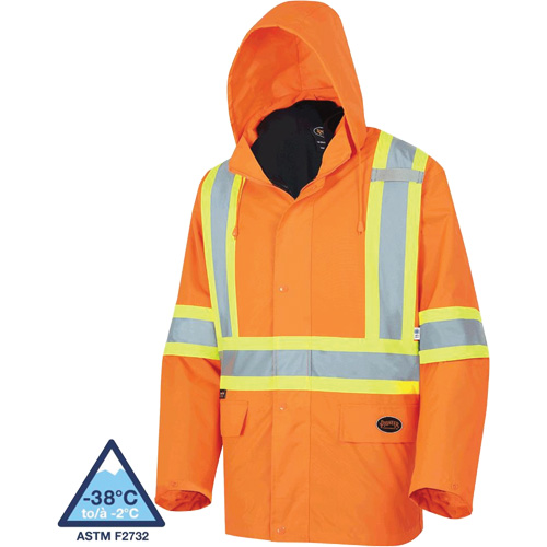 5632 The Rock 3-in-1 Parka, High Visibility Orange, X-Small Groupe Belzile Dickner
