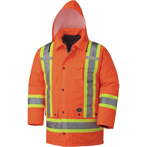 5020 Waterproof 7-in-1 Parka, High Visibility Orange, 5X-Large Groupe Belzile Dickner
