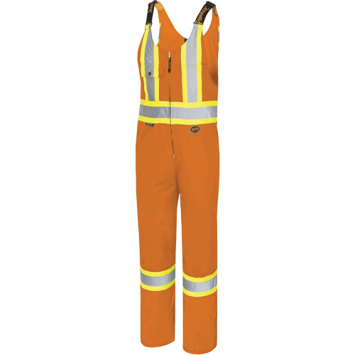 6617T Overalls, Polyester, 40, High Visibility Orange Groupe Belzile Dickner