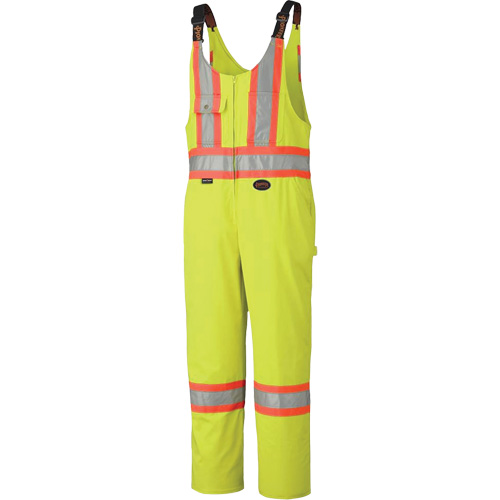 6616 Salopettes, Poly-coton, 36, Jaune lime haute visibilit&eacute; Groupe Belzile Dickner