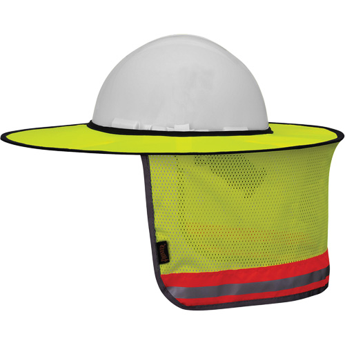 263 High-Visibility Foldable Hardhat Sunshade Groupe Belzile Dickner