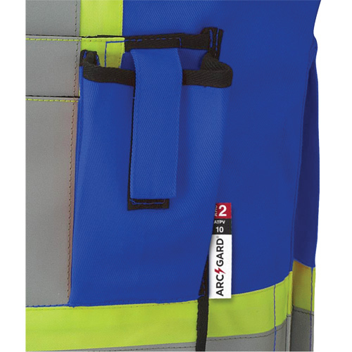 7733 Veste d'arpenteur ignifuge et r&eacute;sistant aux arcs &eacute;lectriques FR-Tech, Petit, Bleu royal, 9,7 cal/cm² Groupe Belzile Dickner