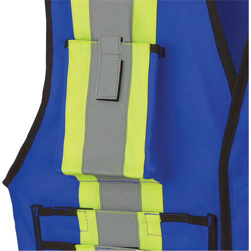 7733 Veste d'arpenteur ignifuge et r&eacute;sistant aux arcs &eacute;lectriques FR-Tech, Petit, Bleu royal, 9,7 cal/cm² Groupe Belzile Dickner
