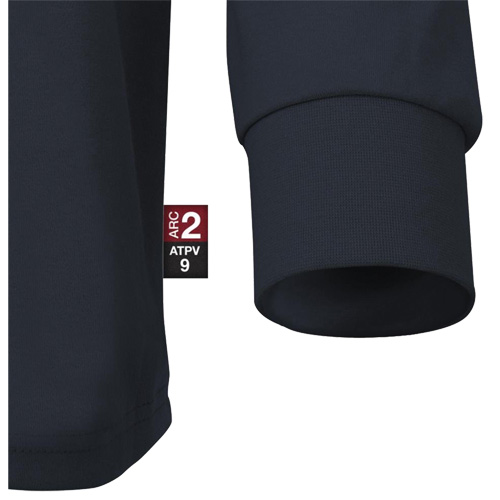 333 Flame-Resistant Long-Sleeved Shirt, Small, Navy Blue Groupe Belzile Dickner