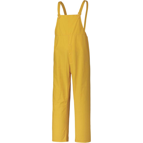 577P Storm Master&reg; Bib Pants, Small, Polyester/PVC, Yellow Groupe Belzile Dickner