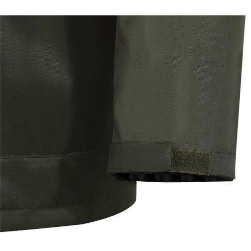 D8120J Nailhead Ripstop Tree Planter Hooded Jacket, Polyester/PVC, X-Small, Green Groupe Belzile Dickner