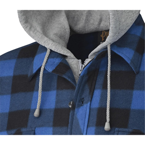415SS Chemise &agrave; capuche matelass&eacute;e, Hommes, Petit, Multicolore Groupe Belzile Dickner