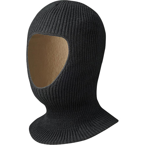 5562A Cagoule doubl&eacute;e &agrave; un trou, Noir Groupe Belzile Dickner