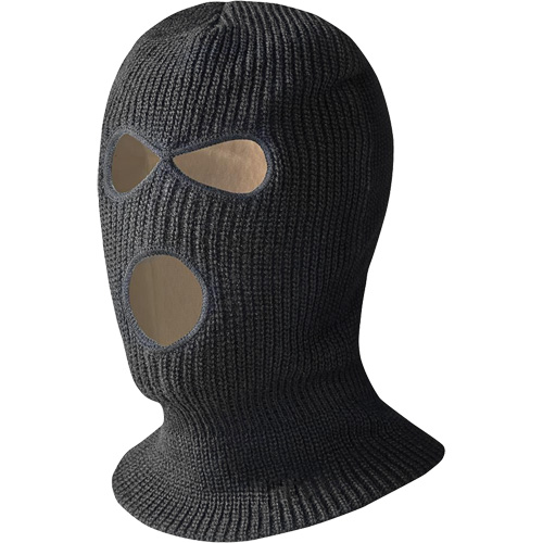 5560A Lined 3-Hole Balaclava, Black Groupe Belzile Dickner