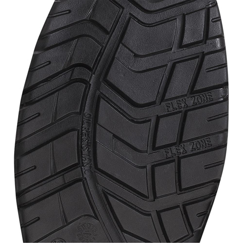 1028 Bottes de travail 8" marron, Cuir, Embout Acier, Taille 10 Groupe Belzile Dickner