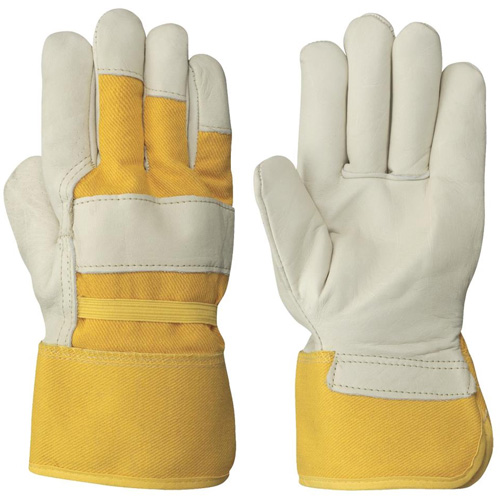 530B Insulated Fitter's Gloves, One Size, Grain Cowhide Palm, Boa Inner Lining Groupe Belzile Dickner