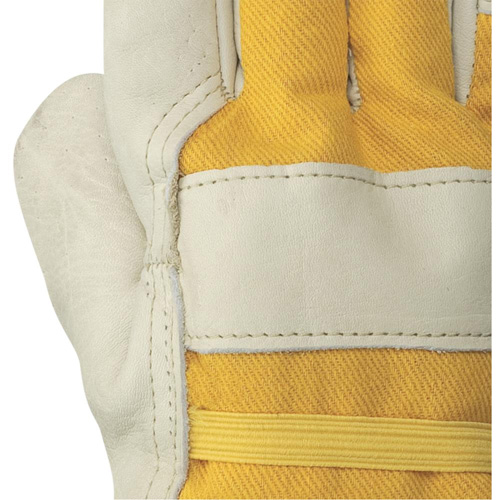 537FLRF Insulated Fitter's Gloves, One Size, Grain Cowhide Palm, Boa Inner Lining Groupe Belzile Dickner