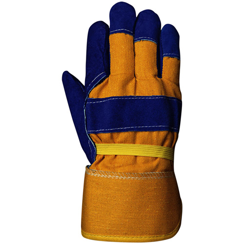 655 Insulated Fitter's Gloves, One Size, Split Cowhide Palm, Boa Inner Lining Groupe Belzile Dickner