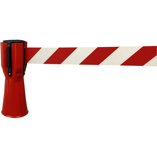 2308 Traffic Cone Topper with 10' Barricade Tape Groupe Belzile Dickner