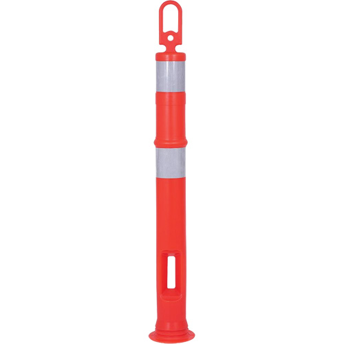 192 Loop Top Delineator Post, Orange Groupe Belzile Dickner