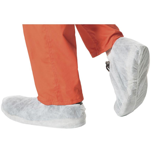 2022 Disposable Shoe Covers, One Size, Polypropylene, White Groupe Belzile Dickner