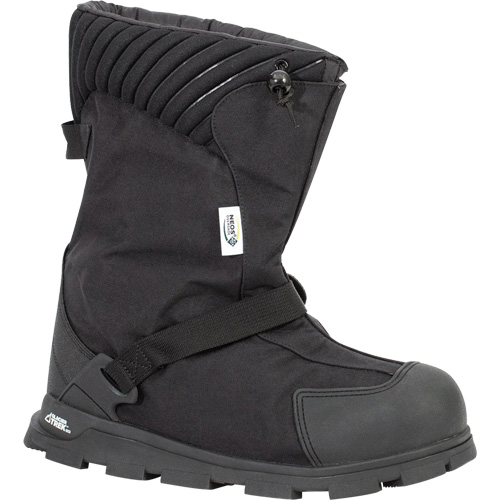 Explorer Glacier Trek Cleats Insulated Overshoes, Nylon/Polyurethane/Rubber, Hook and Loop, Fits Men's 5 - 6.5/Women's 6 - 8 Groupe Belzile Dickner