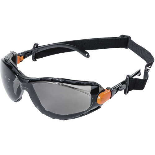 XPS502 Lunettes de s&eacute;curit&eacute; &eacute;tanches, Lentille Fum&eacute;e, Antibu&eacute;e/Anti-&eacute;gratignures Groupe Belzile Dickner