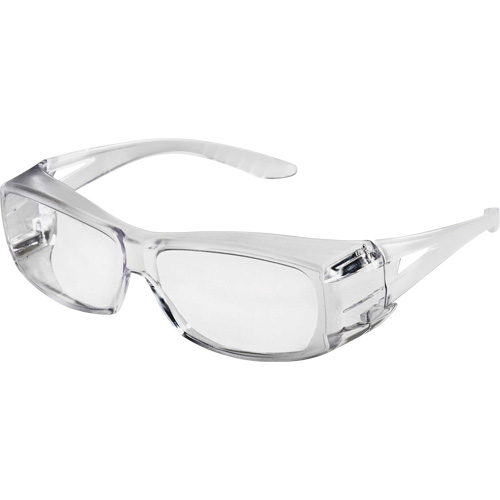 X350 Lunettes de s&eacute;curit&eacute; OTG, Lentille Transparent, Anti-&eacute;gratignures, ANSI Z87+/R&eacute;pond ou surpasse la norme CSA Z94.3 Groupe Belzile Dickner