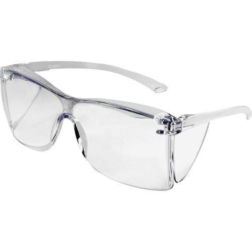 Lunettes de s&eacute;curit&eacute; OTG Guest-Gard, Lentille Transparent, ANSI Z87+/R&eacute;pond ou surpasse la norme CSA Z94.3 Groupe Belzile Dickner