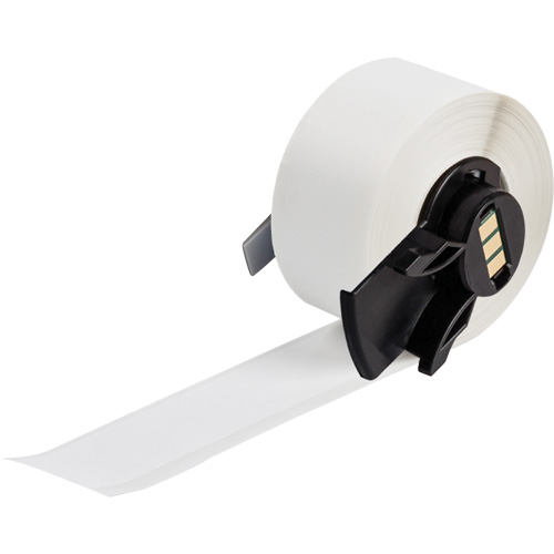 Multi-Purpose Label Tape, Vinyl, White, 1.9" Width Groupe Belzile Dickner