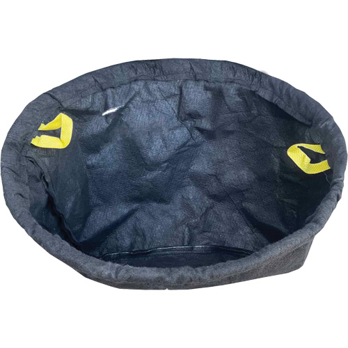 Round Ultra-Drain Guard&reg; Catch Basin Insert with Overflow Port, Oil & Sediment, 22" - 25" L x 22" - 25" W Groupe Belzile Dickner