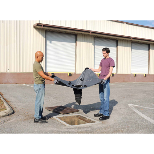 Ultra-Drain Guard&reg; Catch Basin Insert, Heavy Metals/Oil & Sediment, 48" L x 36" W Groupe Belzile Dickner
