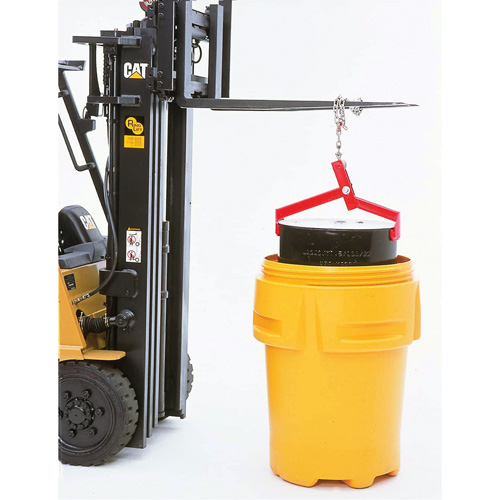Ultra-Drum Lifter, 55 gal. US (45 gal. imp.), Cap. 1000 lb/453 kg Groupe Belzile Dickner