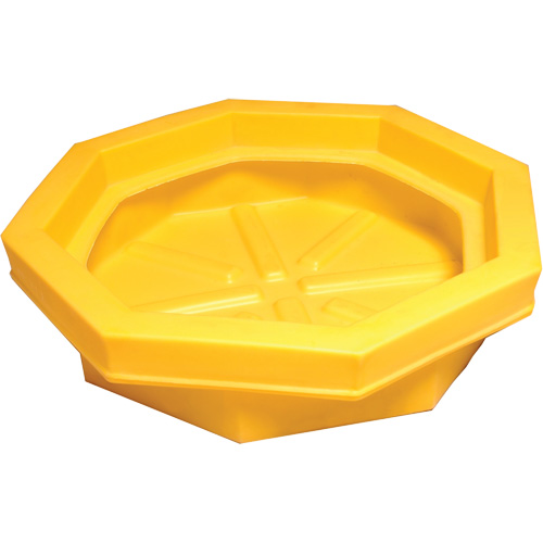 Ultra-Drum Tray&reg; without Grating, 32" L x 32" W x 8.1" H, 22.8 US gal. Spill Capacity Groupe Belzile Dickner