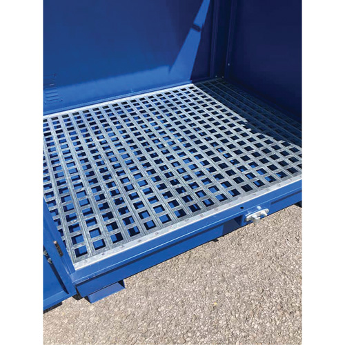 Ultra-Hard Top S4 Steel Spill Pallet, 61" L x 54.4" W x 52" H, 4700 lbs. Load Capacity Groupe Belzile Dickner